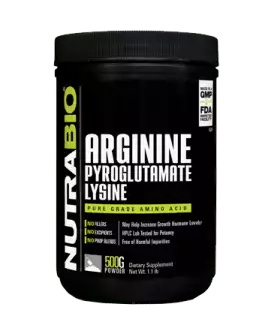 Nutrabio Arginine Pyroglutamate Lysine