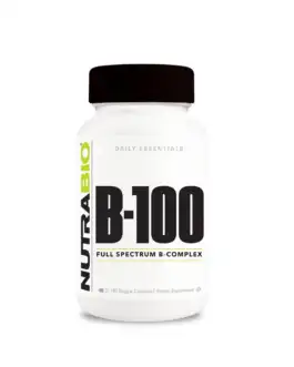 NutraBio – Vitamin B-100 Complex